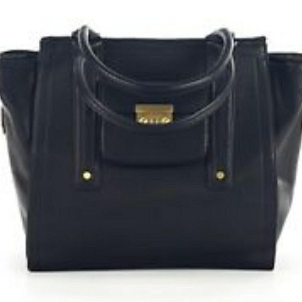 3.1 Philip Lim Black Tote Bag - Picture 7 of 8